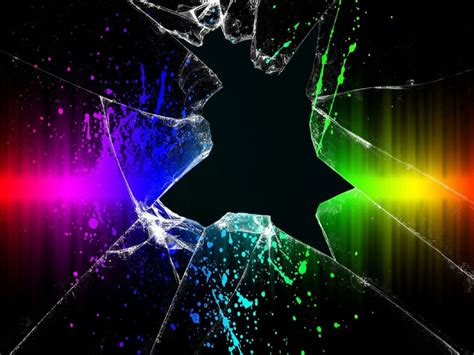 Broken screen 4k wallpapers & things you should do after. Broken screen broken glass wallpaper | 1600x1200 | 310064 | WallpaperUP