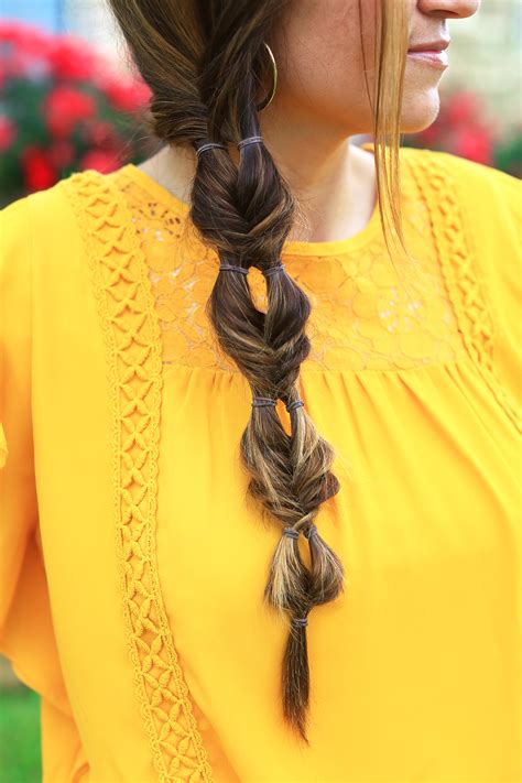 Without the necessity to work hard but by creating a hair rosette at the back of your head, you will be granting yourself catchy hairstyles for girls. DIY | Double Bubble Fishtail | Cute Girls Hairstyles