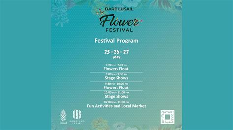 Darb Lusail Flower Festival All You Need To Know Qatar Living