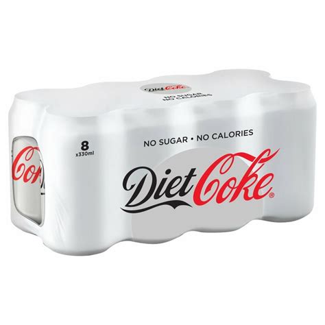 Diet Coke Can Pack 8x330ml Centra