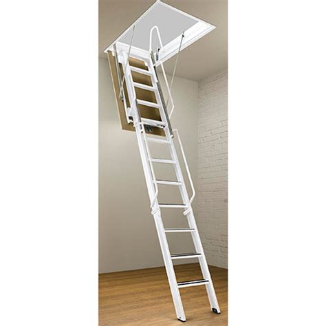 Rainbow F Series Steel Attic Ladders 14 Heights Industrial Ladder