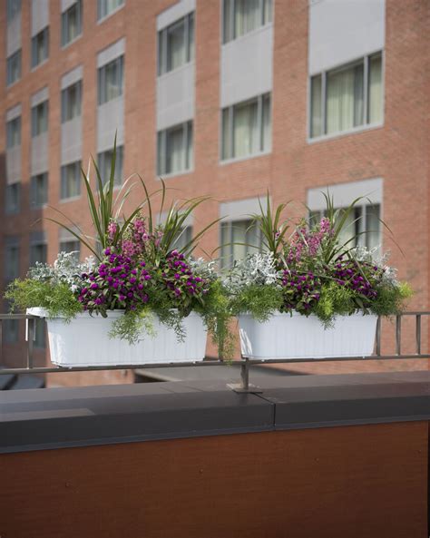 Maybe you would like to learn more about one of these? Railing Planters 24" - Accommodate 1" to 4.25" Thick Deck ...