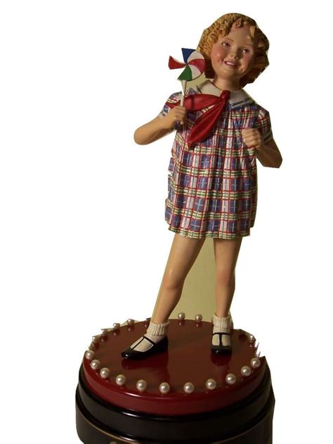 The Shirley Temple Singing Figurine Collection From The Danbury Mint