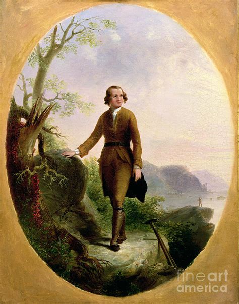 George Washington As A Young Surveyor 1841 Painting By John Gadsby