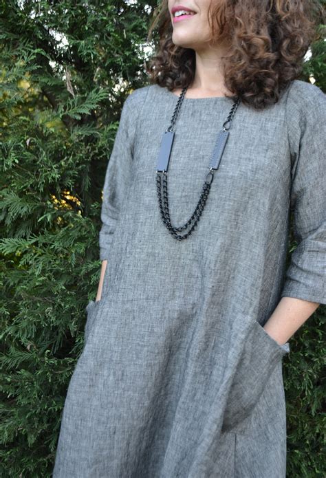 NEW Lily Linen Dress Pattern Sew Tessuti Blog