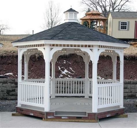 Diy wood gazebo (14' l, 12' w, california redwood, all sliding windows with screens, 4' x 6' skylight, 36 h siding below windows, vertical siding forever redwood diy wood gazebo kits are warrantied for up to 30 years, and built with extra fittings to ensure unmatched stability and durability. 25 Inspirations of Gazebo 14X16