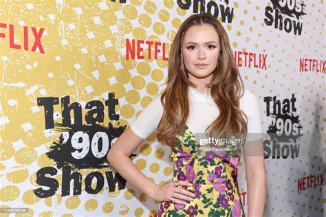 Olivia Sanabia Attends That 90s Show S1 Premiere At Netflix Tudum