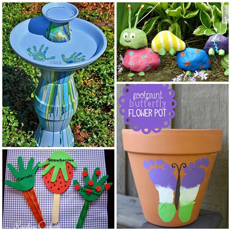 12 Super Cute Garden Crafts For Kids The Realistic Mama