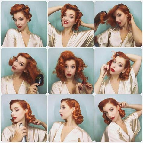 Pin By Drea On Vintage Style 1940s Hairstyles 1940s Hairstyles For