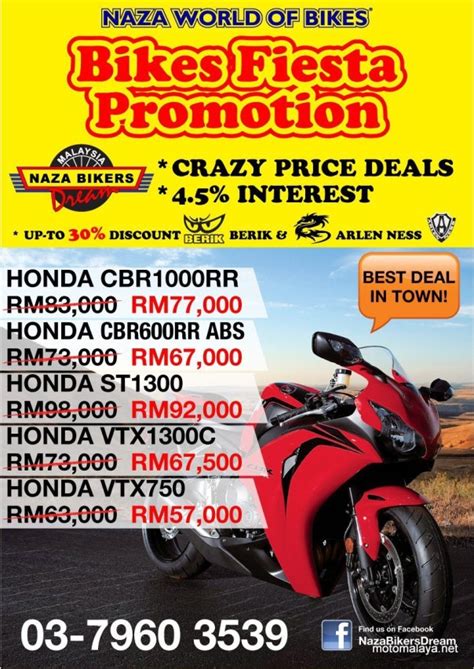 Aliexpress will never be beaten on choice, quality and price. MotoMalaya: Superbike Pricelist in Malaysia by Naza Bikers ...