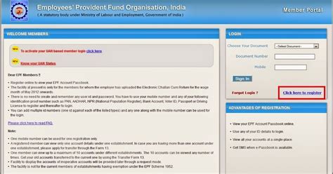 How To Register To Epfo Member Portal To Access Epf Passbook Online