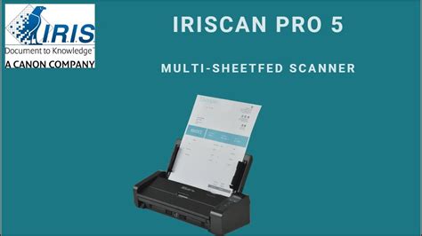 Comment scanner ou numériser un document en pdf. IRIScan Pro 5: Scanner de bureau recto-verso ultra ...