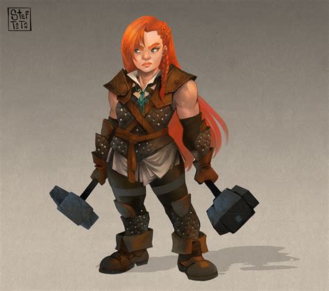 Female Dwarfs Tumblr Fantasy Character Art Female Character Design