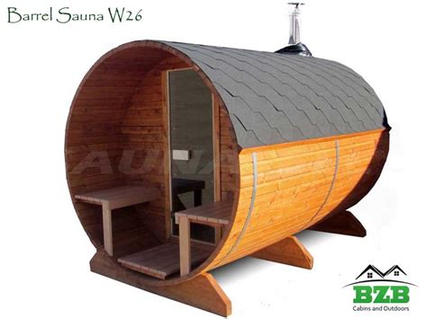 Barrel Sauna Kit W26 Bzb Cabins