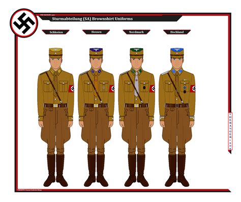 It played a significant role in adolf hitler's rise to power in the 1920s and 1930s. Sturmabteilung (SA) Uniforms by TheRanger1302 on DeviantArt