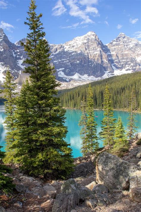 Moraine Lake Banff National Park Rocky Mountains Canada Immagine