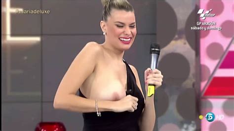Naked Maria Lapiedra In Salvame Deluxe