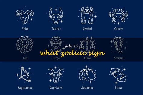 Uncover Your Zodiac Sign On July 15th Shunspirit
