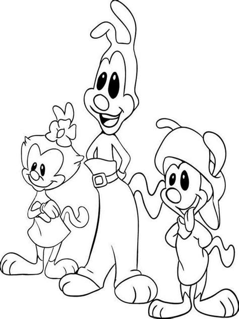 Animaniacs Coloring Pages Seacoloring