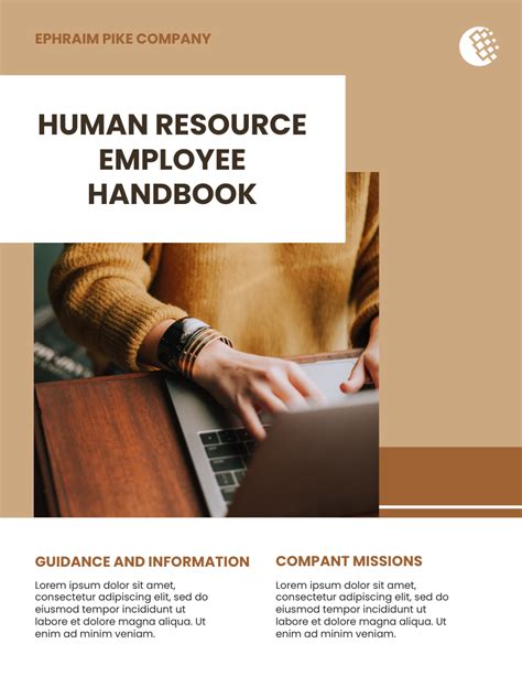Human Resource Employee Handbook Employee Handbook Template