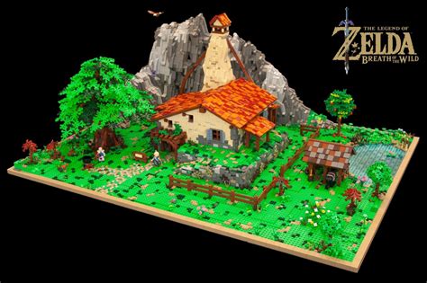 Lego Fan Builds Links House From The Legend Of Zelda Breath Of The