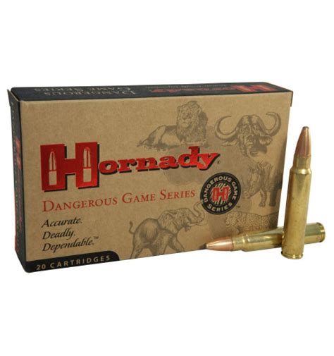 Ammo 375 Ruger 270gr Hornady Dangerous Game Superformance Spire Point