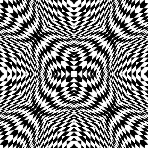 Black White Checkered Optical Illusion Stock Illustrations 1152