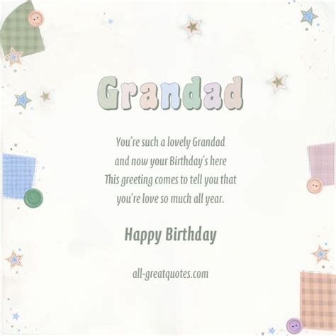 Grandfather Birthday Cards Archives Birthday Message To Myself