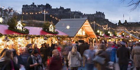 Edinburghs Christmas Market Has Been Named The Uks Favourite