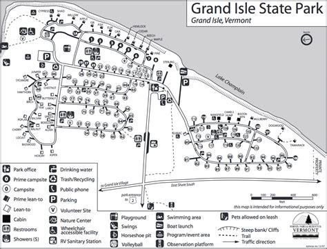 Trails at grand isle state park. Grand Isle State Park - Campsite Photos, Camping Info ...