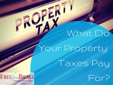 What Do Your Property Taxes Pay For
