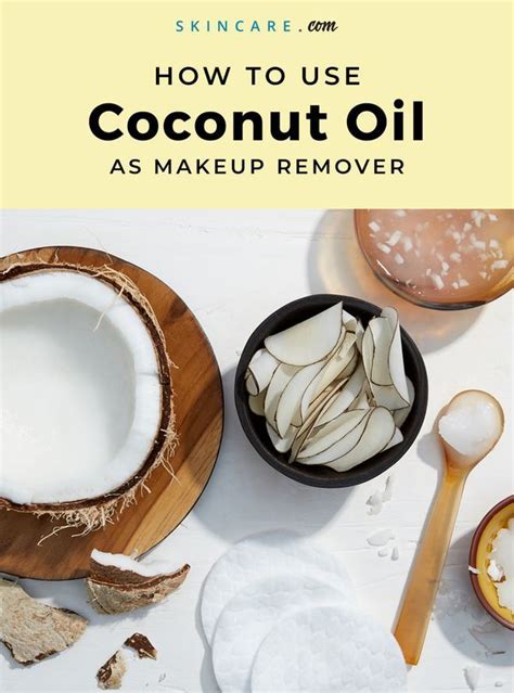 How To Use Coconut Oil As Makeup Remover Powered By Loréal Coconut Oil Makeup