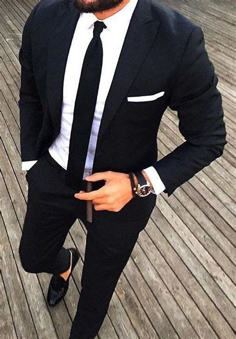 Aggregate More Than 78 Black Suit Pants Combination Super Hot In