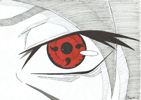 Itachis Eye By Shinsart Itachi Eyes Itachi Naruto Clans