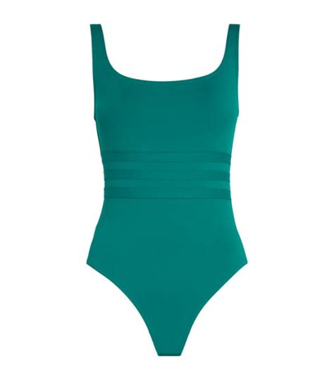Womens Eres Green Scoop Back Asia Swimsuit Harrods Uk