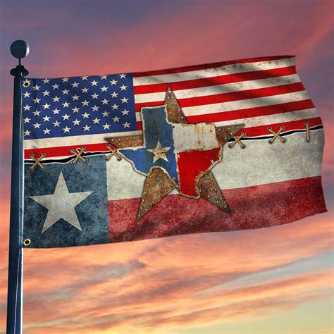 Texas Flag Texas American Grommet Flag Trh1852gf Flagwix