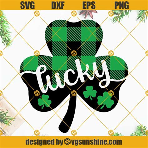 Paper Party And Kids Materials Cut File Irish Svg Lucky Charm Svg Png