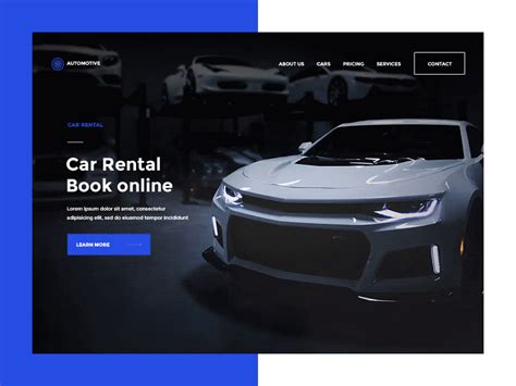 Automotive Cars Car Rental By Pat Wasik For Jcd On Dribbble