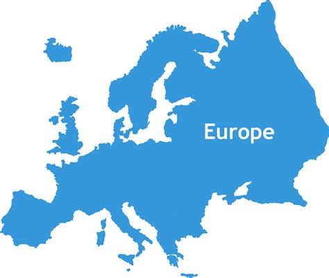 Europe Continent Political Map