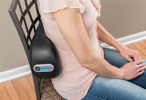 tapping back and hip massager sharper image
