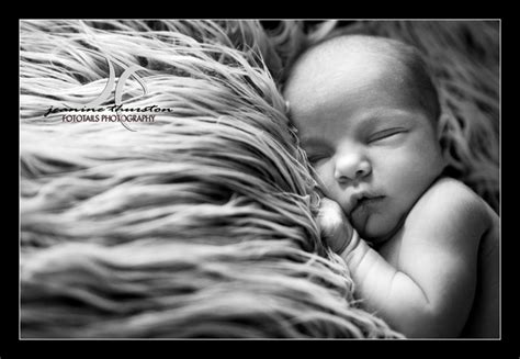 Newborn Photography In A Faux Fur Setting Newborn Photography