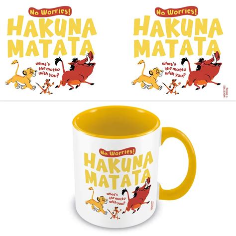 Everyday Mug The Lion King Hakuna Matata Toys N Tuck