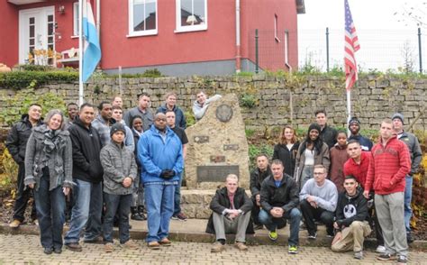 4th Id Mce Visits Battle Of The Bulge Sites In Luxembourg Article