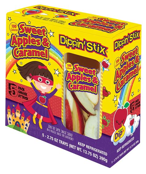 Reichel Dippin Stix Sweet Gala Apples Caramel Oz Walmart