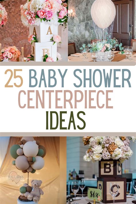 25 Adorably Cute Baby Shower Centerpiece Ideas Teddy Bear Centerpieces