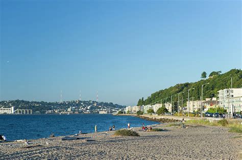 Alki Beach Park West Seattle Photograph By David L Moore Pixels