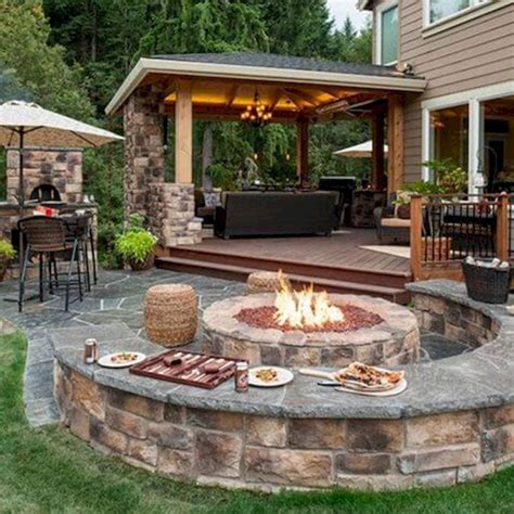 65 Cheap And Easy Backyard Fire Pit And Seating Area