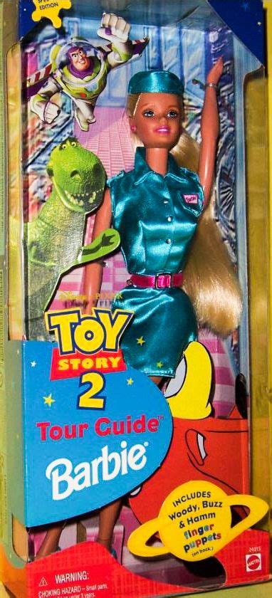 New ~ 1999 Toy Story 2 Tour Guide Barbie 24015 Barbie 1990 Barbie Box