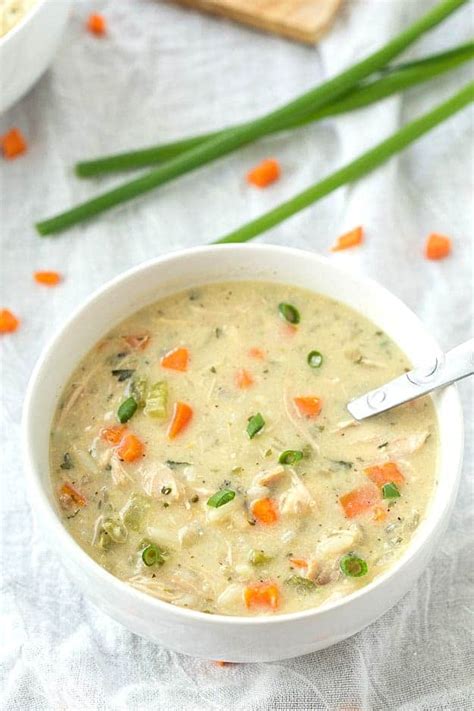 Panera bread cream of chicken and wild rice soup. Copycat Panera Chicken and Wild Rice Soup - Gal on a Mission