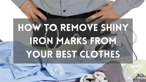 Tips To Remove Iron Marks From Clothes Uk
